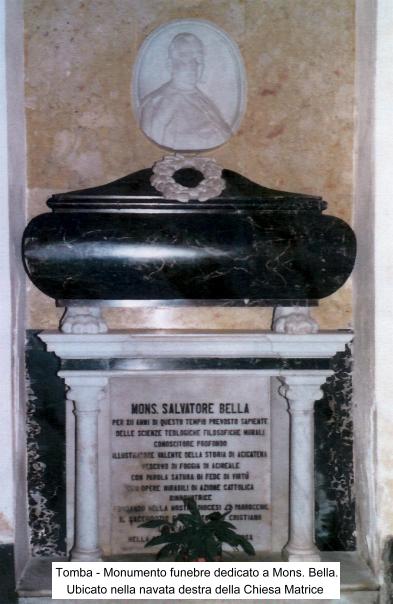 Monumento Funebre Mons. Bella